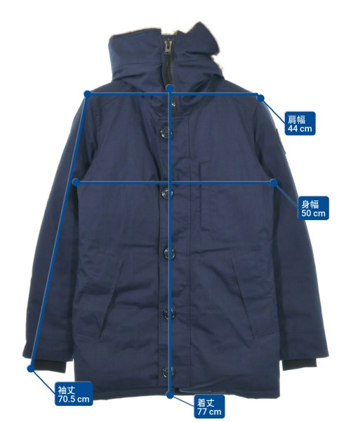 CANADA GOOSE（カナダグース）ダウンコート 紺 サイズ:S メンズ/2200617222019