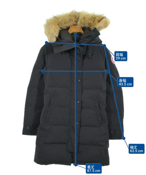 CANADA GOOSE（カナダグース）ダウンコート 黒 サイズ:M レディース/2200612541016