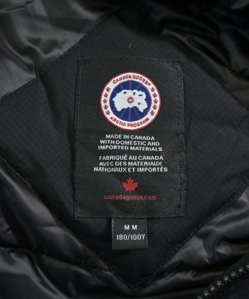 CANADA GOOSE（カナダグース）ダウンジャケット/ダウンベスト 黒 サイズ:M メンズ/2200614886023