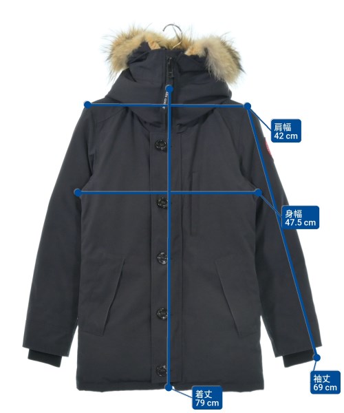 CANADA GOOSE（カナダグース）ダウンコート 黒 サイズ:XS メンズ/2200619323035