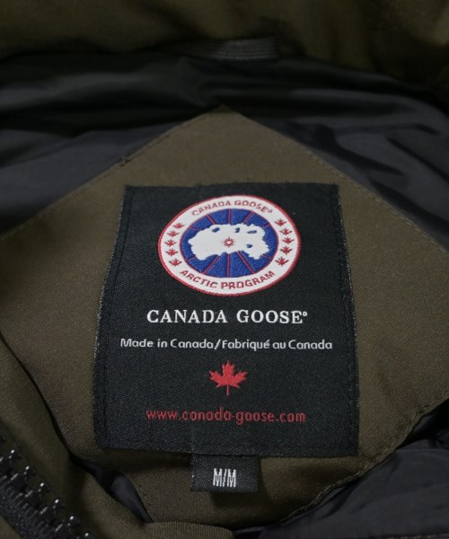 CANADA GOOSE（カナダグース）ダウンジャケット/ダウンベスト カーキ サイズ:M メンズ/2200669872019