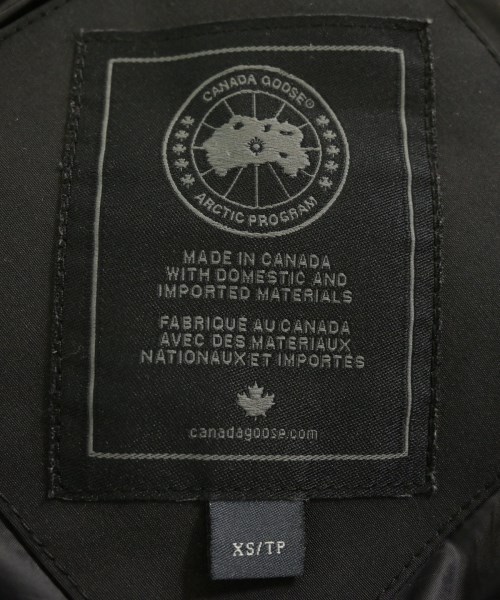 CANADA GOOSE（カナダグース）ダウンジャケット/ダウンベスト 黒 サイズ:XS メンズ/2200679891017
