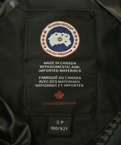 CANADA GOOSE（カナダグース）ダウンジャケット/ダウンベスト 黒 サイズ:S メンズ/2200681084018