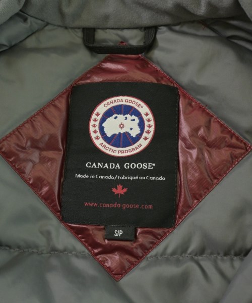 CANADA GOOSE（カナダグース）ダウンジャケット/ダウンベスト 赤 サイズ:S レディース/2200693713272