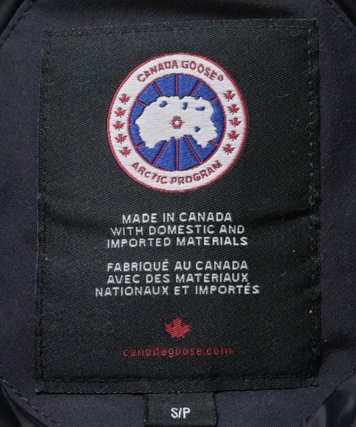 CANADA GOOSE（カナダグース）ダウンジャケット/ダウンベスト 紺 サイズ:S レディース/2200693581017