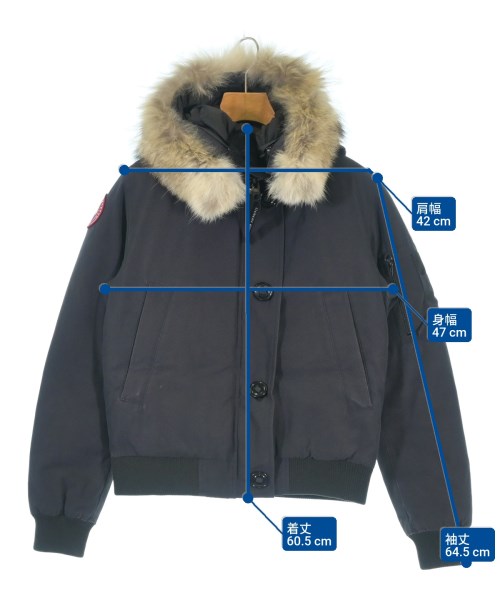 CANADA GOOSE（カナダグース）ダウンジャケット/ダウンベスト 紺 サイズ:S レディース/2200693581017