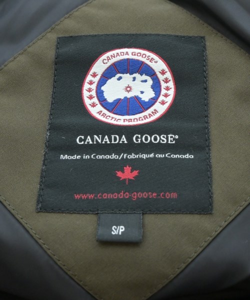 CANADA GOOSE（カナダグース）ダウンジャケット/ダウンベスト カーキ サイズ:S レディース/2200694920037