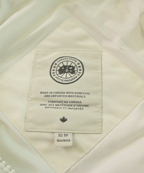 CANADA GOOSE（カナダグース）ダウンジャケット/ダウンベスト 白 サイズ:XS レディース/2200649689019