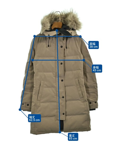 CANADA GOOSE（カナダグース）ダウンコート ベージュ サイズ:S レディース/2200651109017