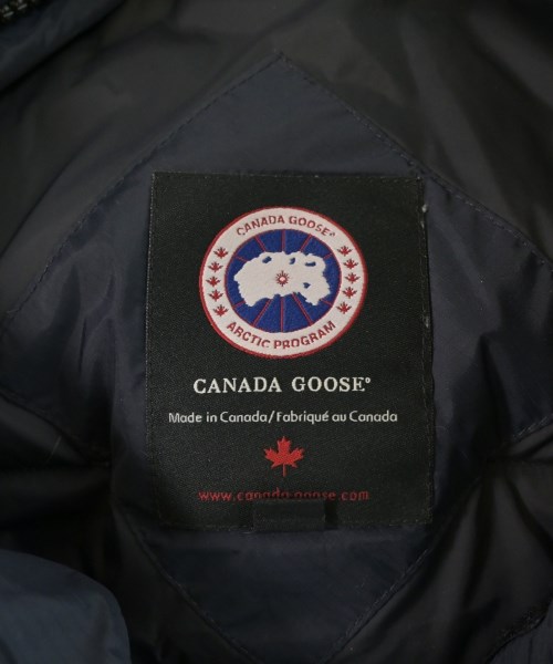 CANADA GOOSE（カナダグース）ダウンジャケット/ダウンベスト 紺 サイズ:L メンズ/2200657291020