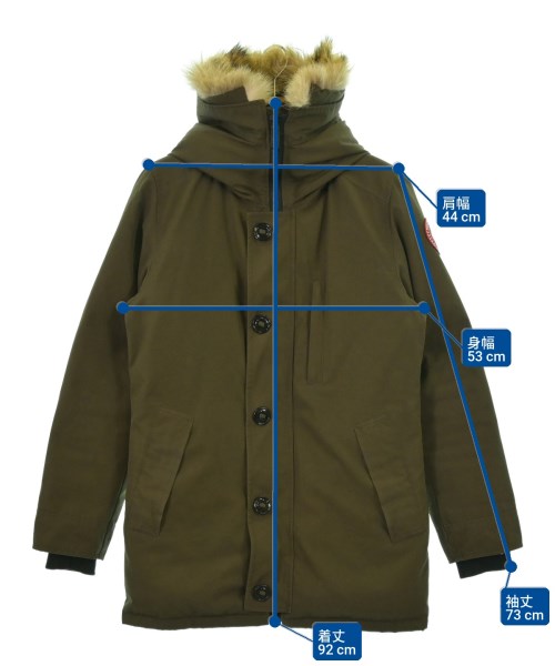 CANADA GOOSE（カナダグース）ダウンジャケット/ダウンベスト カーキ サイズ:S メンズ/2200660822013