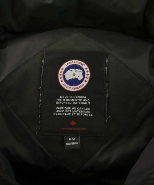 CANADA GOOSE（カナダグース）ダウンジャケット/ダウンベスト 黒 サイズ:M メンズ/2200661431016