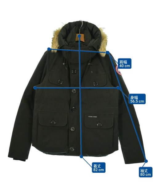 CANADA GOOSE（カナダグース）ダウンジャケット/ダウンベスト 黒 サイズ:M メンズ/2200661431016