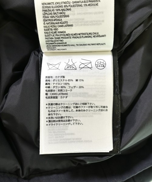 CANADA GOOSE（カナダグース）ダウンジャケット/ダウンベスト 紺 サイズ:2XS レディース/2200713170023