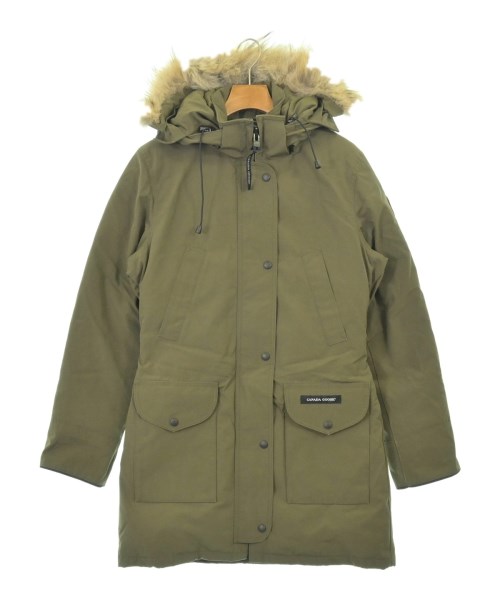 CANADA GOOSE（カナダグース）ダウンコート カーキ サイズ:S レディース/2200713578010