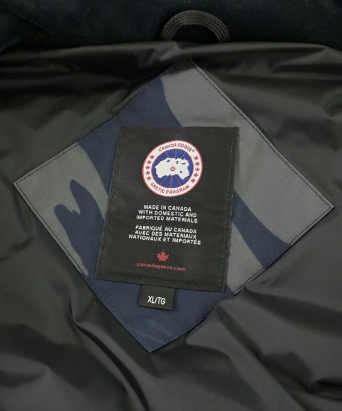 CANADA GOOSE（カナダグース）ダウンジャケット/ダウンベスト 紺 サイズ:XL メンズ/2200713761047