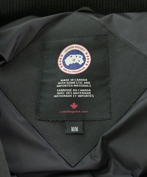 CANADA GOOSE（カナダグース）ダウンジャケット/ダウンベスト 黒 サイズ:M メンズ/2200710883117
