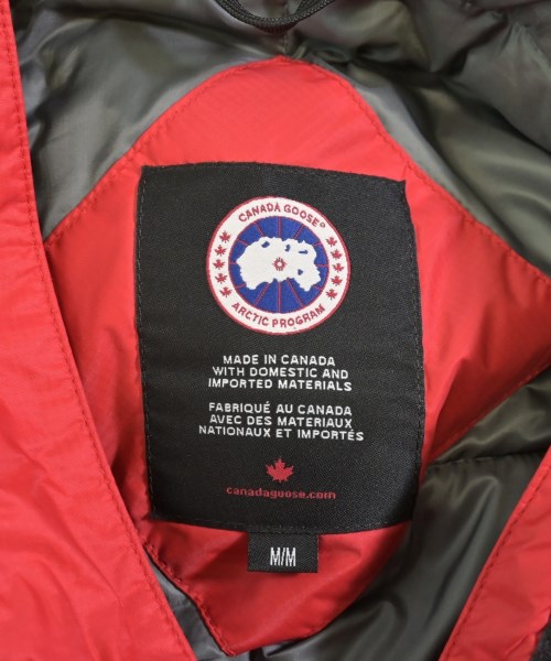 CANADA GOOSE（カナダグース）ダウンジャケット/ダウンベスト 赤 サイズ:M メンズ/2200718593018