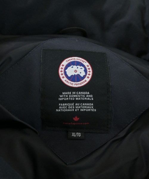 CANADA GOOSE（カナダグース）ダウンジャケット/ダウンベスト 紺 サイズ:XL メンズ/2200645544015