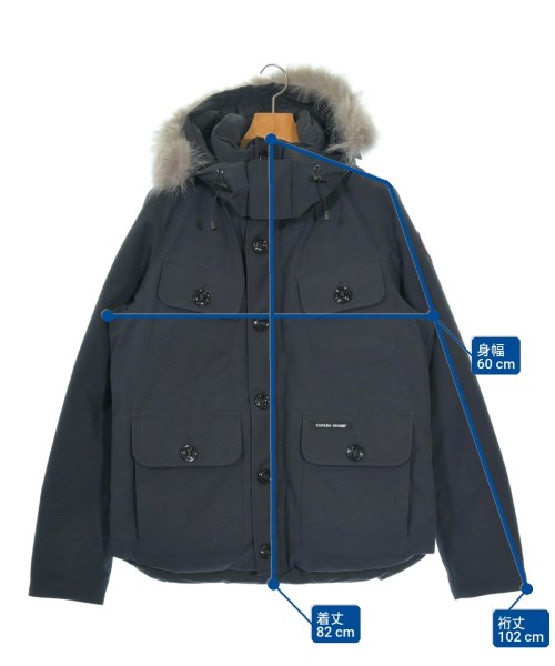 CANADA GOOSE（カナダグース）ダウンジャケット/ダウンベスト 紺 サイズ:XL メンズ/2200645544015
