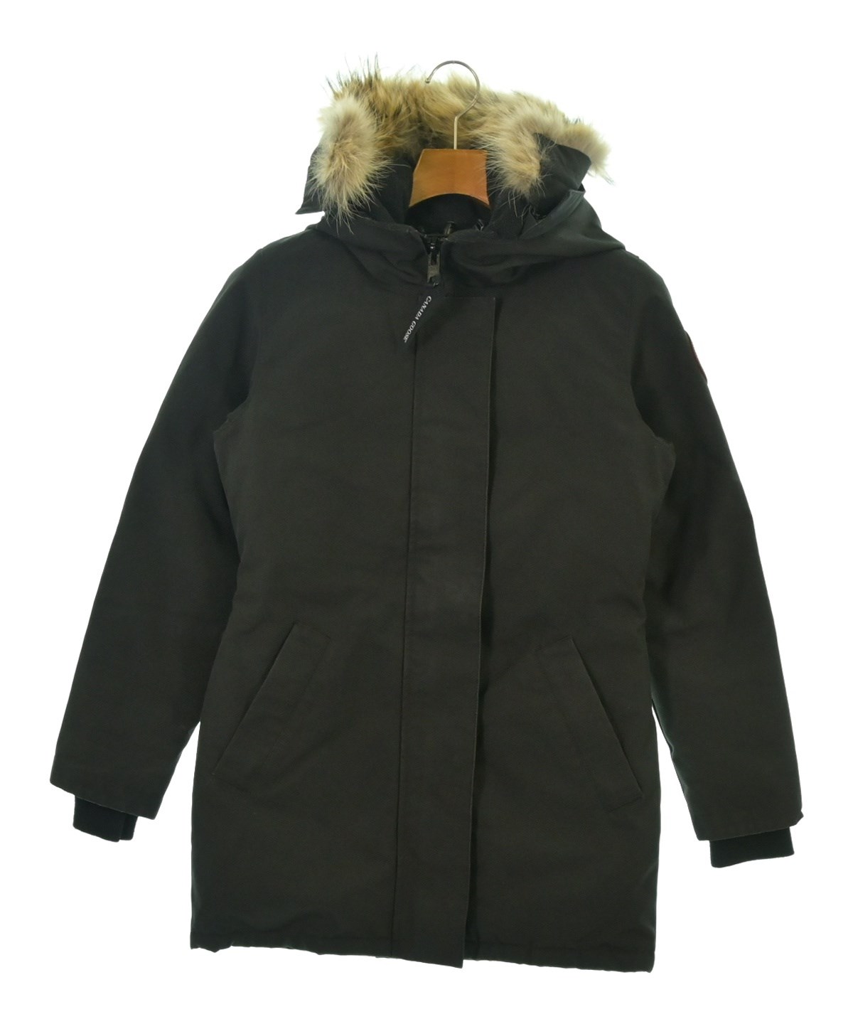 CANADA GOOSE（カナダグース）ダウンコート 黒 サイズ:XS レディース