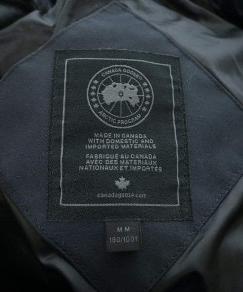CANADA GOOSE（カナダグース）ダウンジャケット/ダウンベスト 黒 サイズ:M メンズ/2200646076010