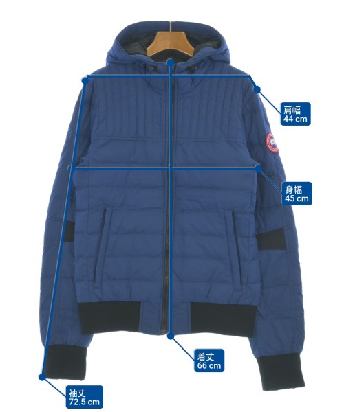 CANADA GOOSE（カナダグース）ダウンジャケット/ダウンベスト 青 サイズ:M レディース/2200645067019