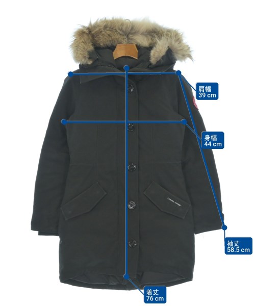 CANADA GOOSE（カナダグース）ダウンコート 黒 サイズ:XS レディース/2200647078020