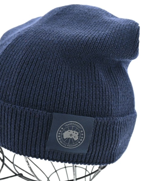 CANADA GOOSE（カナダグース）ニットキャップ・ビーニー 紺 サイズ:- メンズ/2200647940297