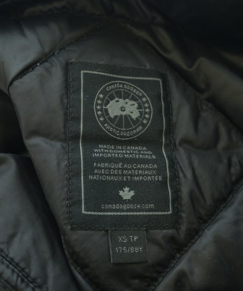 CANADA GOOSE（カナダグース）ダウンジャケット/ダウンベスト 黒 サイズ:XS メンズ/2200648069010