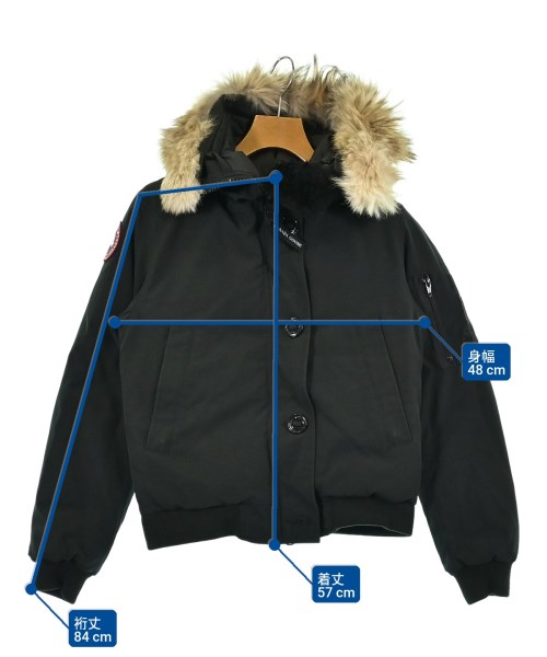 CANADA GOOSE（カナダグース）ダウンジャケット/ダウンベスト 黒 サイズ:S レディース/2200653722016