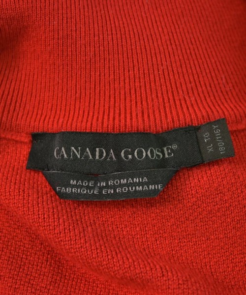 CANADA GOOSE（カナダグース）ニット・セーター 赤 サイズ:XL メンズ/2200654070017