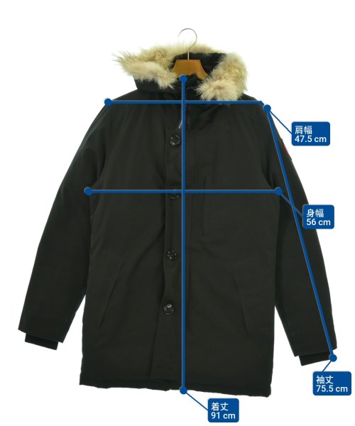 CANADA GOOSE（カナダグース）ダウンジャケット/ダウンベスト 黒 サイズ:M メンズ/2200654165010