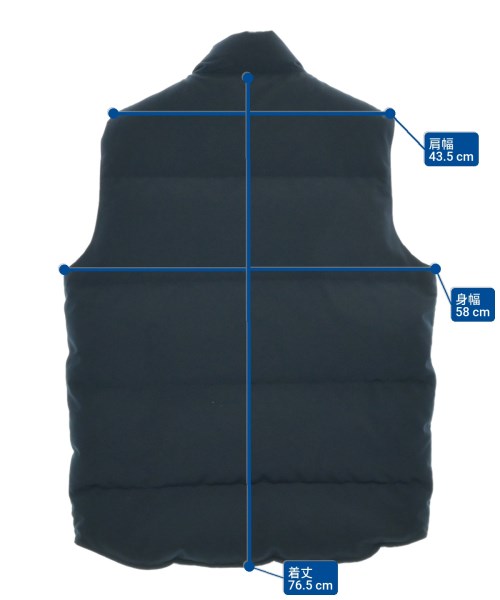 CANADA GOOSE（カナダグース）ダウンジャケット/ダウンベスト 紺 サイズ:L メンズ/2200654283127
