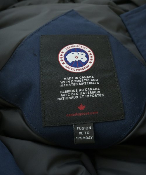 CANADA GOOSE（カナダグース）ダウンコート 紺 サイズ:XL レディース/2200706571011