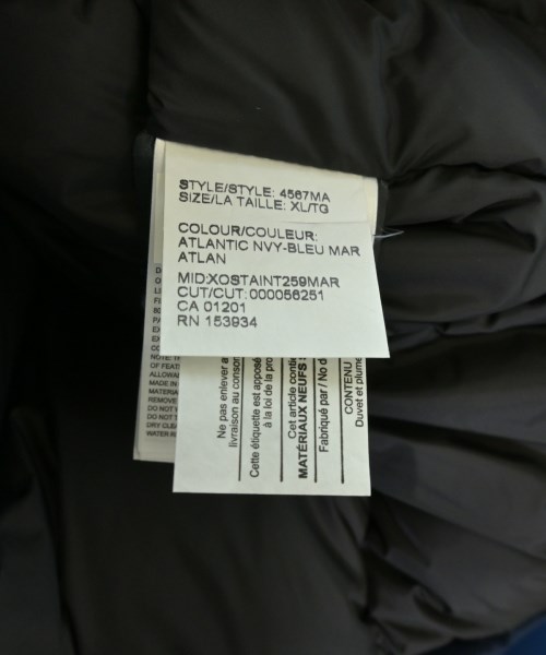 CANADA GOOSE（カナダグース）ダウンコート 紺 サイズ:XL レディース/2200706571011