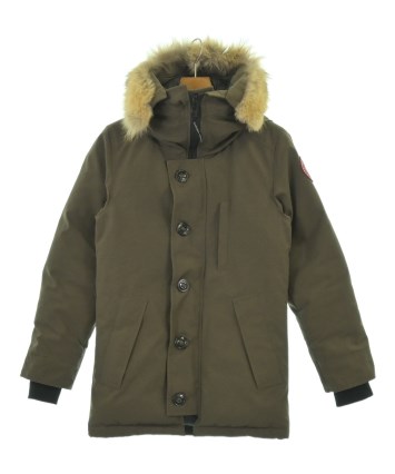本物　カナダグース　ダウンベスト　カーキ　Sサイズ CANADA GOOSE（カナダグース）ダウンジャケット/ダウンベスト カーキ