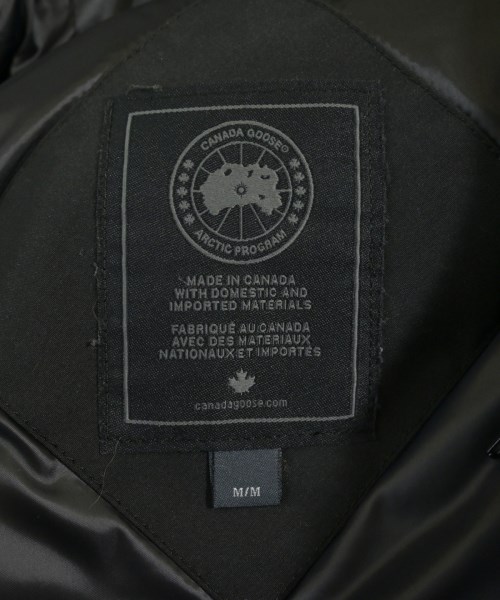 CANADA GOOSE（カナダグース）ダウンジャケット/ダウンベスト 黒 サイズ:M メンズ/2200705709019