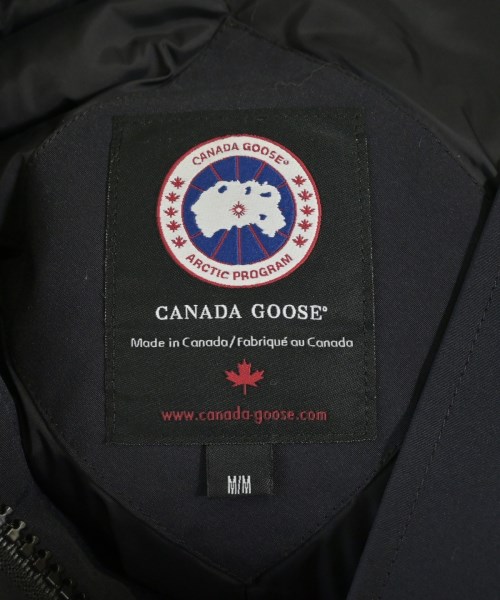 CANADA GOOSE（カナダグース）ダウンジャケット/ダウンベスト 紺 サイズ:M メンズ/2200705709026