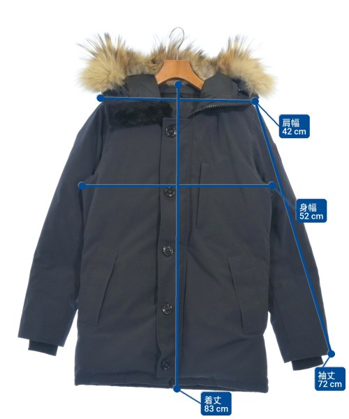 CANADA GOOSE（カナダグース）ダウンジャケット/ダウンベスト 紺 サイズ:M メンズ/2200705709026