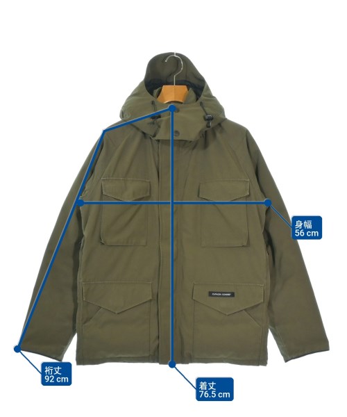 CANADA GOOSE（カナダグース）ダウンジャケット/ダウンベスト カーキ サイズ:S メンズ/2200662521013