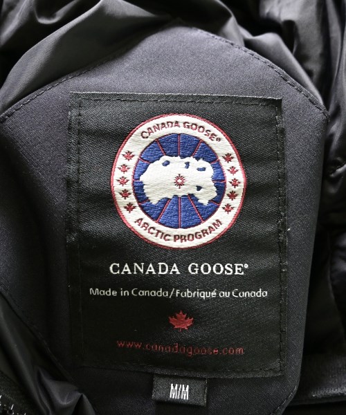CANADA GOOSE（カナダグース）ダウンコート 紺 サイズ:M レディース/2200661030011