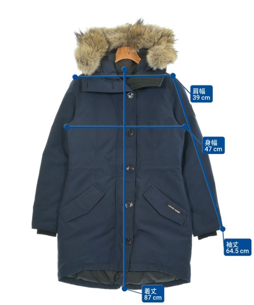 CANADA GOOSE（カナダグース）ダウンコート 紺 サイズ:M レディース/2200663745012
