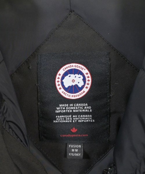 CANADA GOOSE（カナダグース）ダウンジャケット/ダウンベスト 黒 サイズ:M メンズ/2200663745029