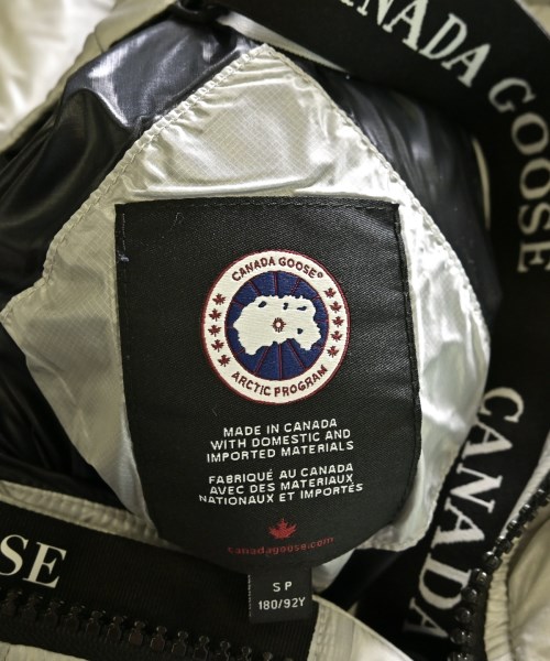 CANADA GOOSE（カナダグース）ダウンジャケット/ダウンベスト 白 サイズ:S メンズ/2200664087012