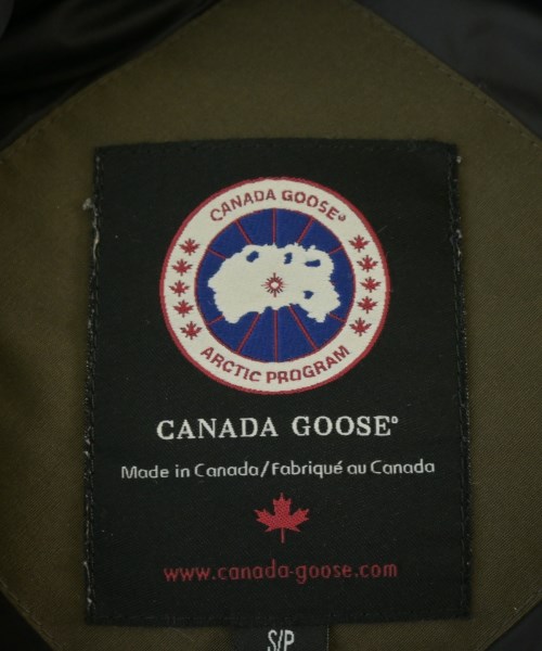 CANADA GOOSE（カナダグース）ダウンジャケット/ダウンベスト カーキ サイズ:S メンズ/2200667230019