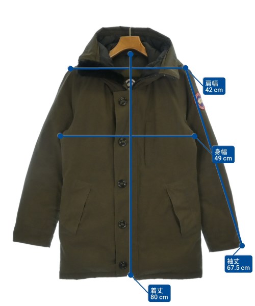 CANADA GOOSE（カナダグース）ダウンジャケット/ダウンベスト カーキ サイズ:S メンズ/2200667230019