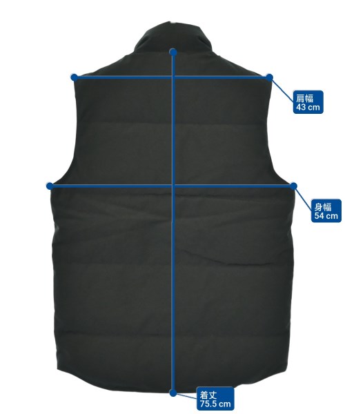 CANADA GOOSE（カナダグース）ダウンジャケット/ダウンベスト 黒 サイズ:S メンズ/2200672253010