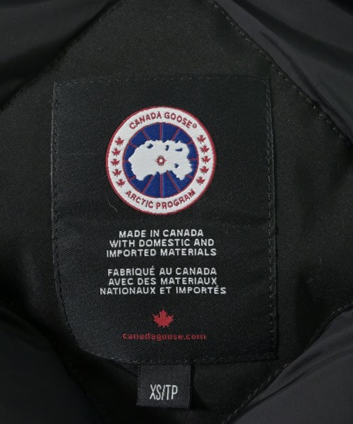 CANADA GOOSE（カナダグース）ダウンジャケット/ダウンベスト 黒 サイズ:XS レディース/2200723611011