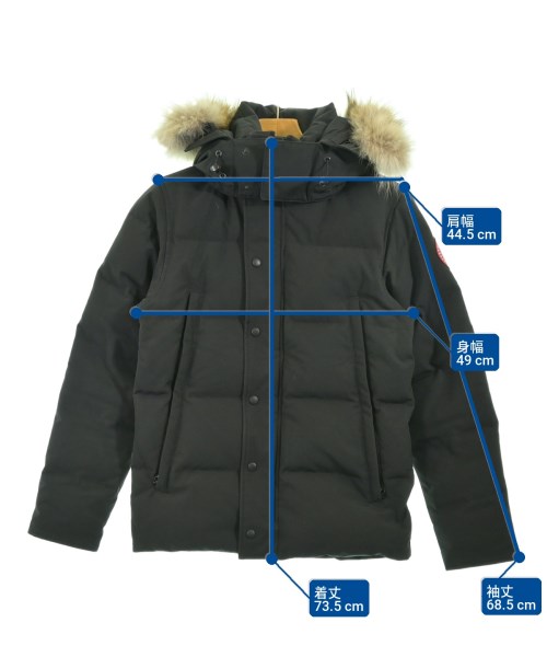 CANADA GOOSE（カナダグース）ダウンジャケット/ダウンベスト 黒 サイズ:S メンズ/2200726646010